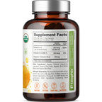 biophix Organic Vitamin D-3 K2 Turmeric - 180 Vegetarian Capsules - image 9