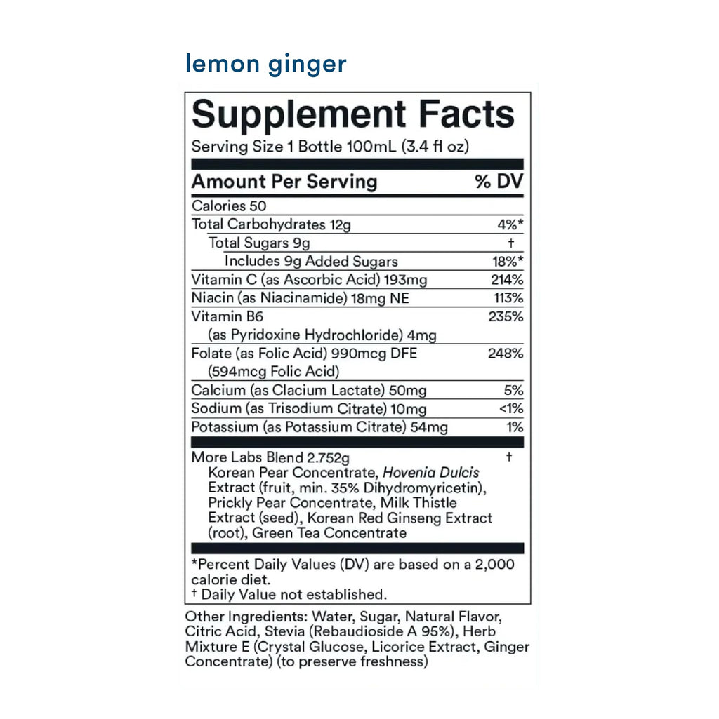 More Labs Morning Recovery Electrolyte