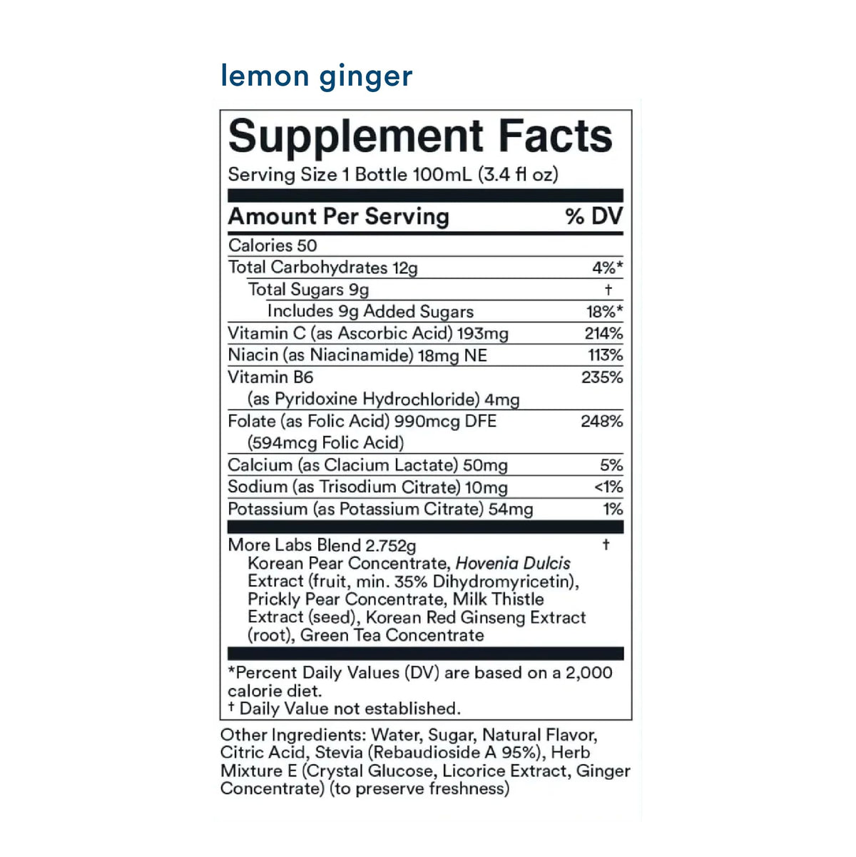 More Labs Morning Recovery Electrolyte