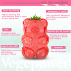 VEGEPOWER Biotin Gummies 10000mcg for Hair Growth - 60 Gummies - image 3