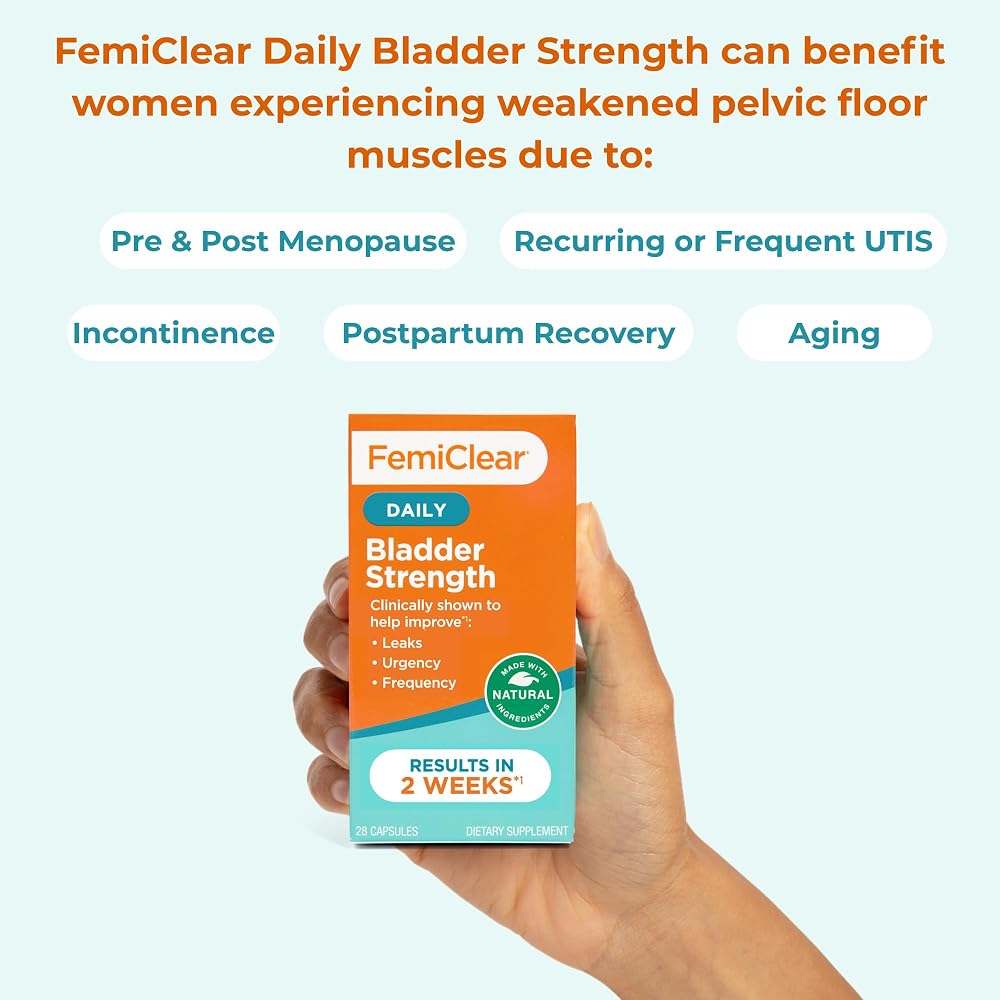 FemiClear Daily Bladder Strength Supplement - 28 Capsules - image 4