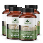 Natural Vida Lion's Mane Mushroom Extract - 240 Vegetarian Capsules - image 4