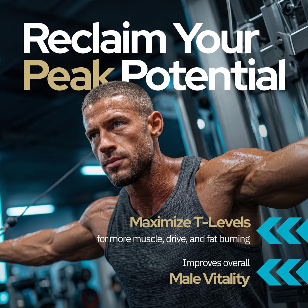 Juvenon Alpha Gold Male Testosterone Booster - 60 Capsules - image 2