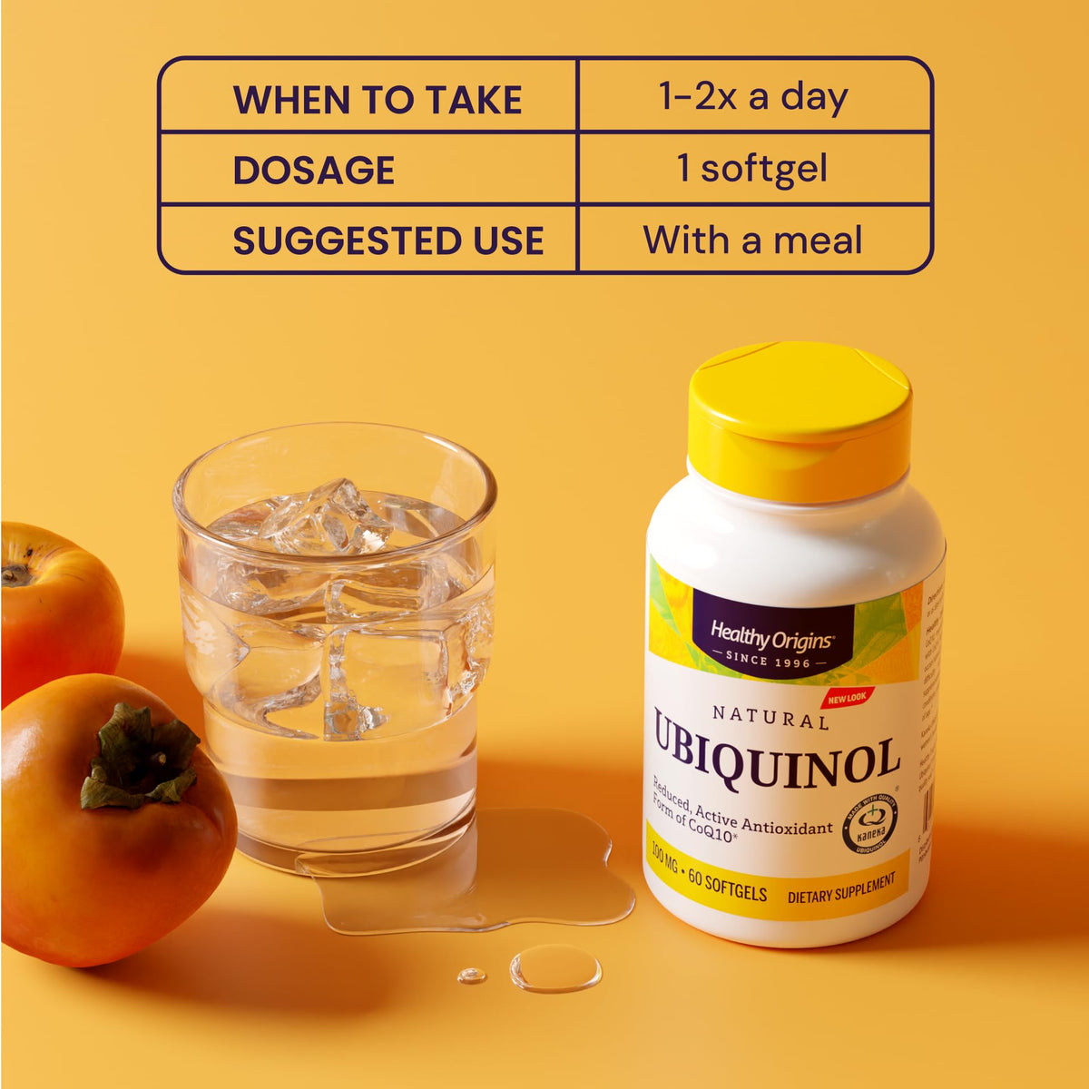 Healthy Origins Ubiquinol CoQ10 100 mg - 150 Softgels - image 5