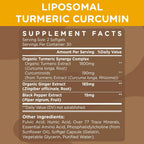 Kraftvoll Liposomal Turmeric Curcumin Supplement 2200 mg