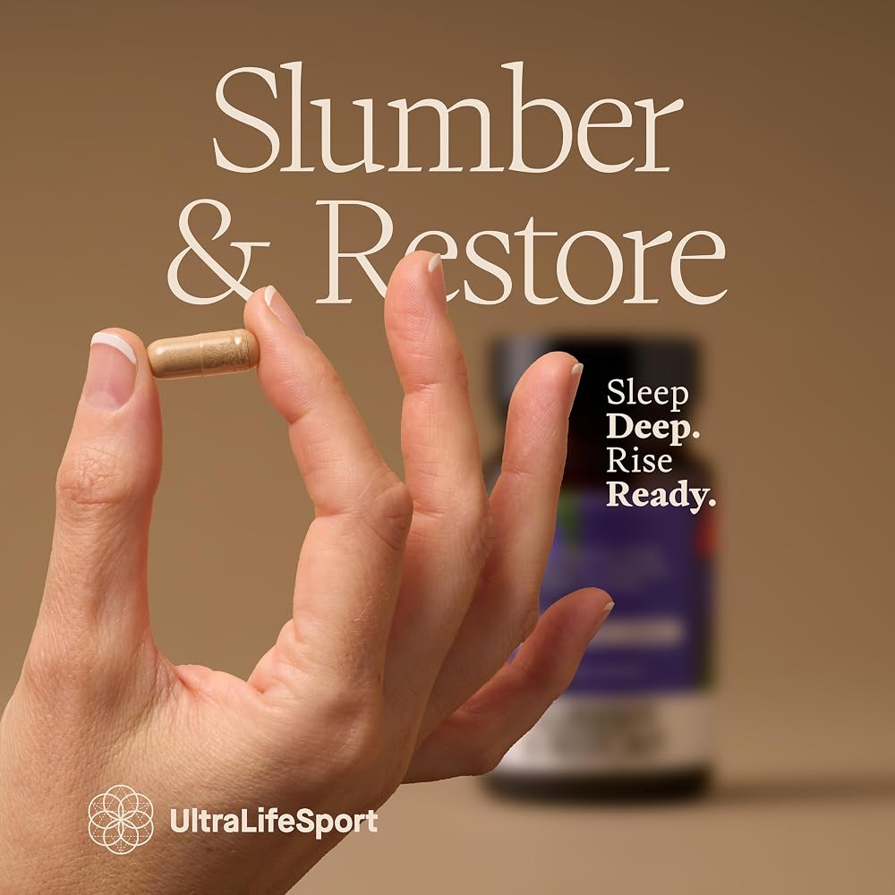 Ultra Life Sport Slumber & Restore Nighttime Supplement - 40 Capsules - image 7