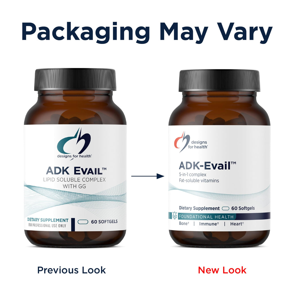 Designs for Health ADK Evail Vitamin D3 5000 IU - 60 Softgels - image 6