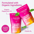 Pink Stork Organic Peppermint & Ginger Lozenges for Nausea - 60 Count - image 4
