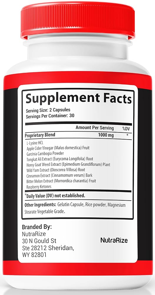 NutraRize BioBooster for Men Energy & Performance - 120 Capsules - image 2