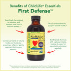 ChildLife Essentials First Defense Immune Support - 4 Fl Oz - image 5