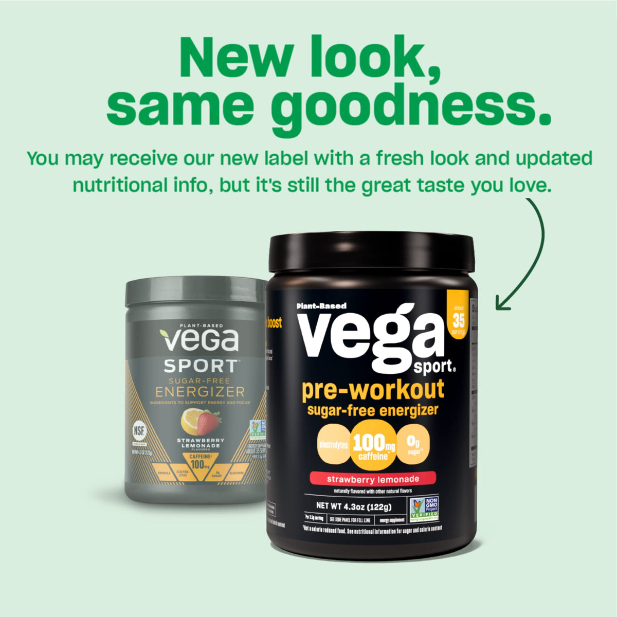 Vega Sport Sugar Free Pre-Workout Energizer