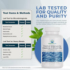 Nature's Lab Triple Strength Omega-3 Fish Oil - 180 Softgels - image 4