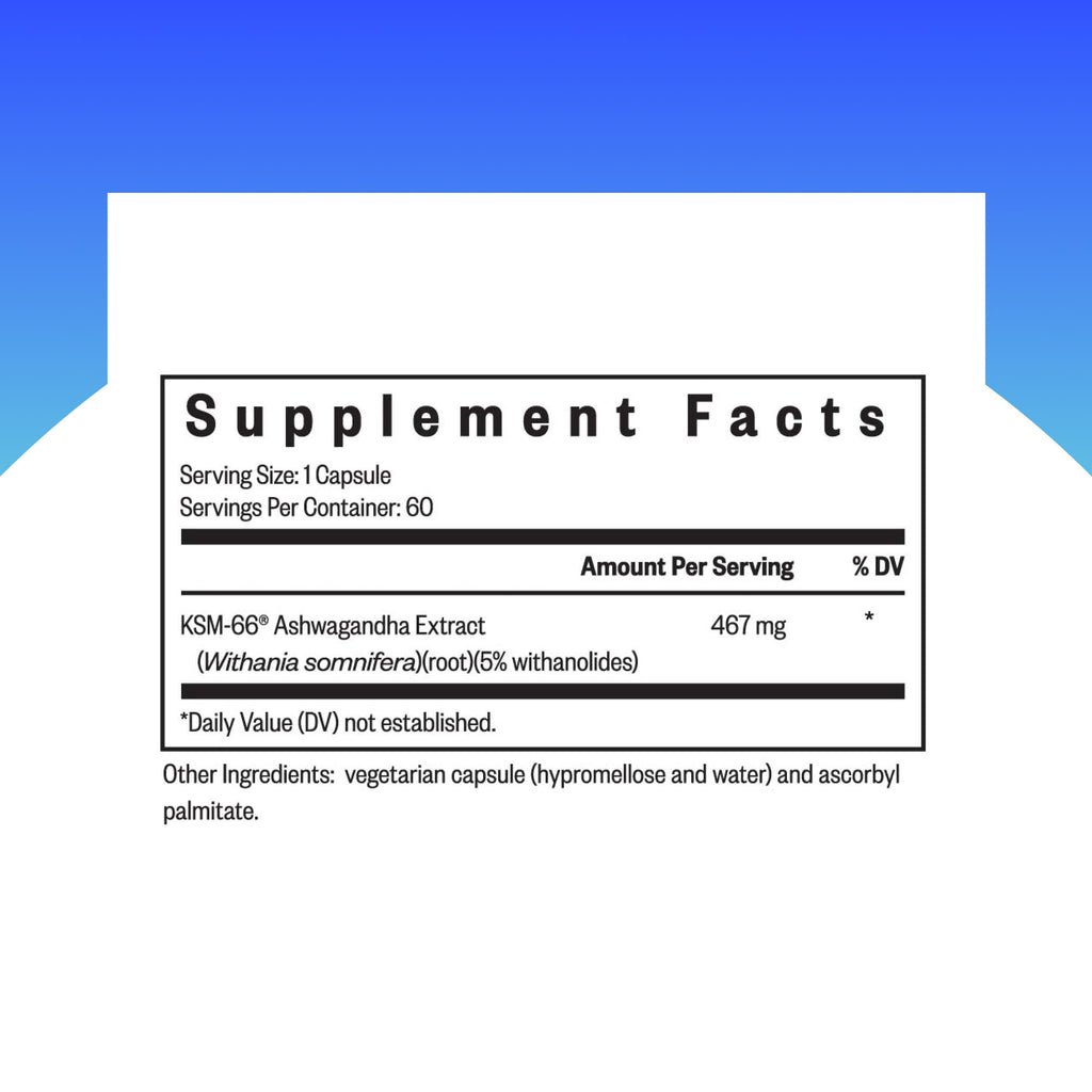 Seeking Health Ashwagandha Extract Stress Relief - 60 Vegetarian Capsules - image 2