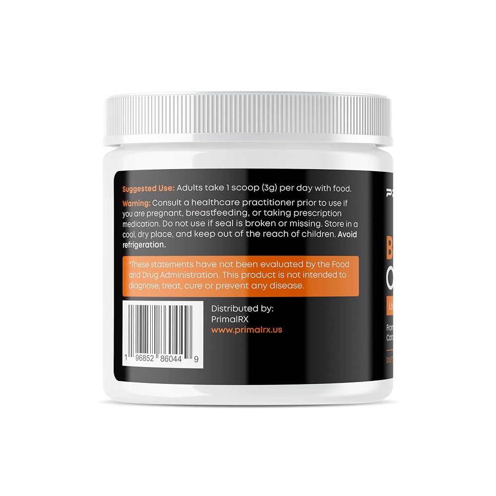 PRIMALRX Bovine Organ Powder Grass Fed Beef - 90g - image 3