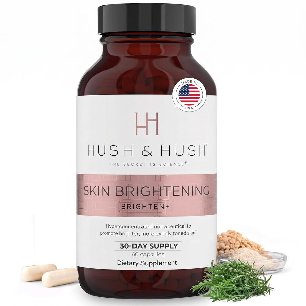 Hush & Hush SkinCapsule Brighten+ Skin Brightening Supplement - 60 Capsules