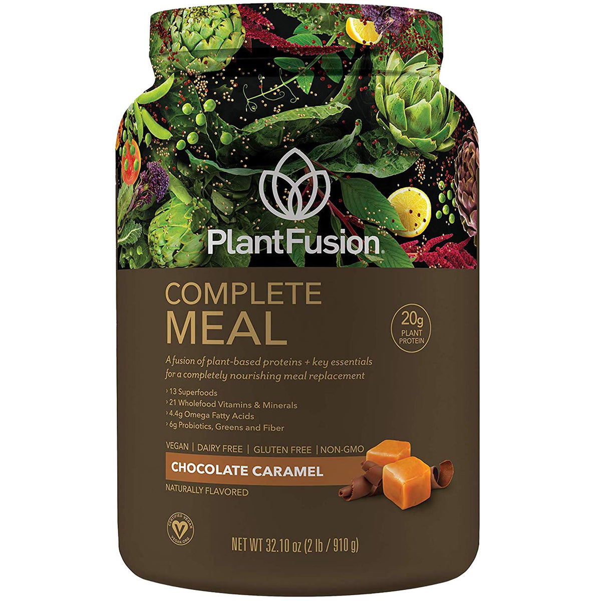 PlantFusion Complete Meal Replacement Shake - Plant Based Protein