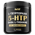 NUQIIT 5-HTP 200mg with GABA & L-Theanine - 60 Capsules