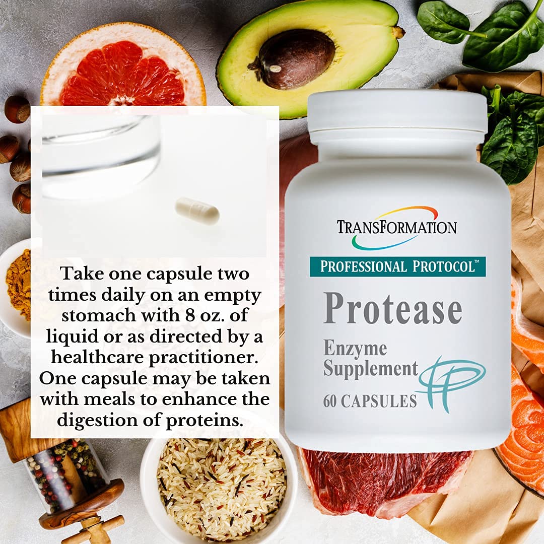 TRANSFORMATION Genesis of Good Health Enzymes Protease - 60 Capsules - image 3