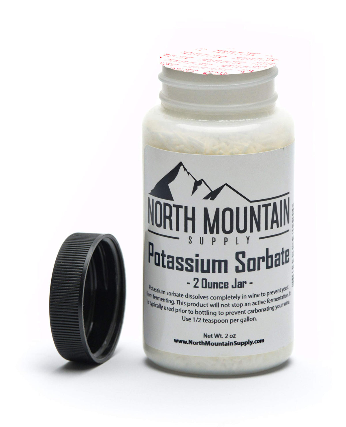 North Mountain Supply Potassium Sorbate Stabilizer - 2oz Jar - image 2