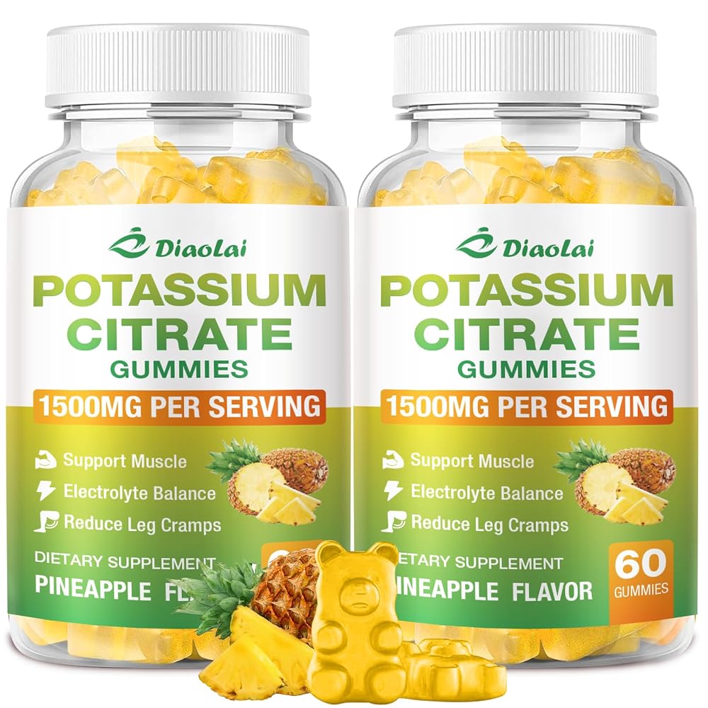 DIAOLAI Potassium Citrate 1200mg Gummies