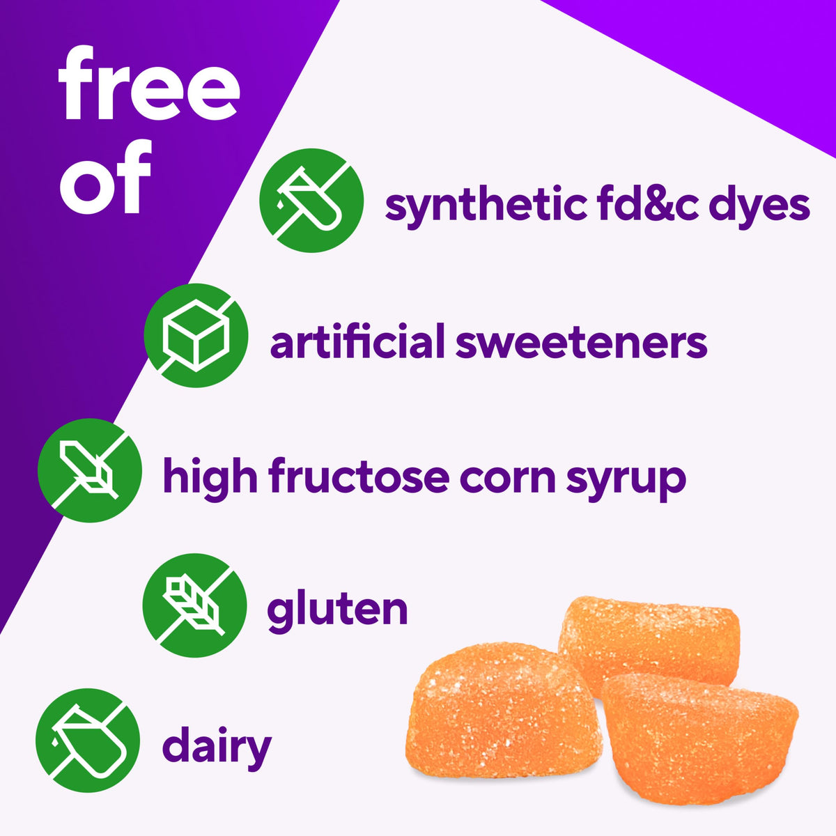 Vitafusion Power C Gummy Immune Support - 63 Gummies - image 5