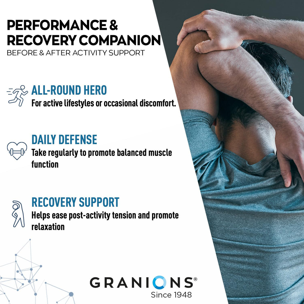Granions Muscle Relaxer Complex Magnesium Potassium - 60 Tablets - image 4