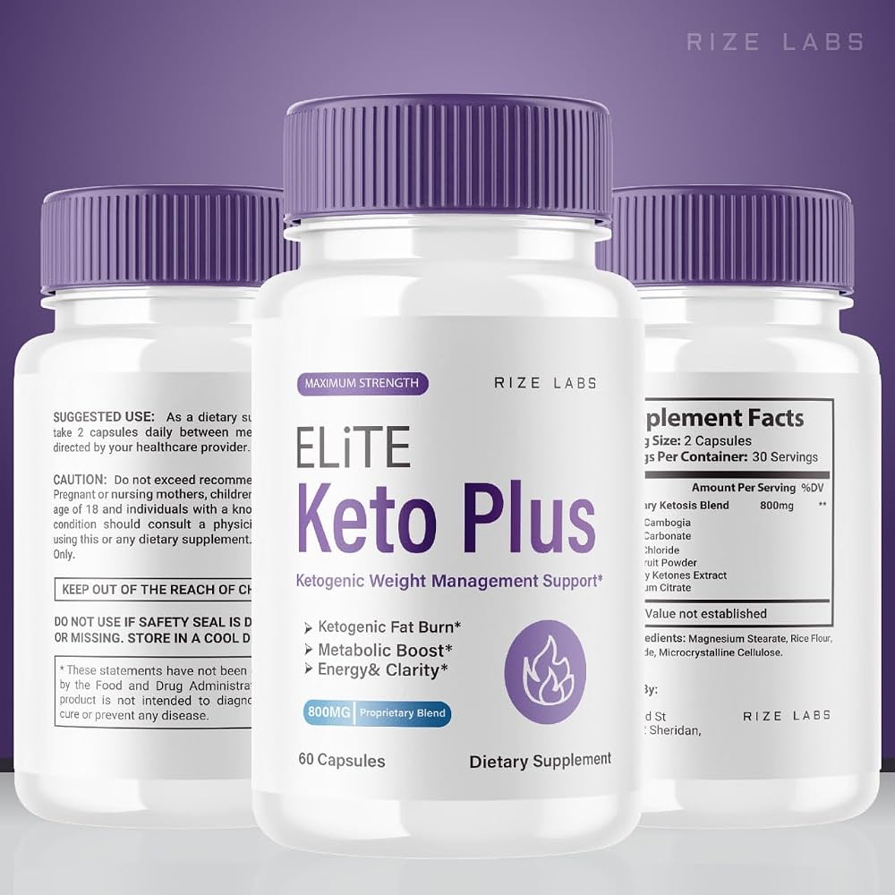 rize labs Elite Keto Plus Weight Loss Support - 60 Capsules - image 7