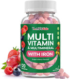 YUM-V'S Kids Multivitamin with Iron, 21 Vitamins & Minerals - 120 Chewables