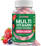 YUM-V'S Kids Multivitamin with Iron, 21 Vitamins & Minerals - 120 Chewables