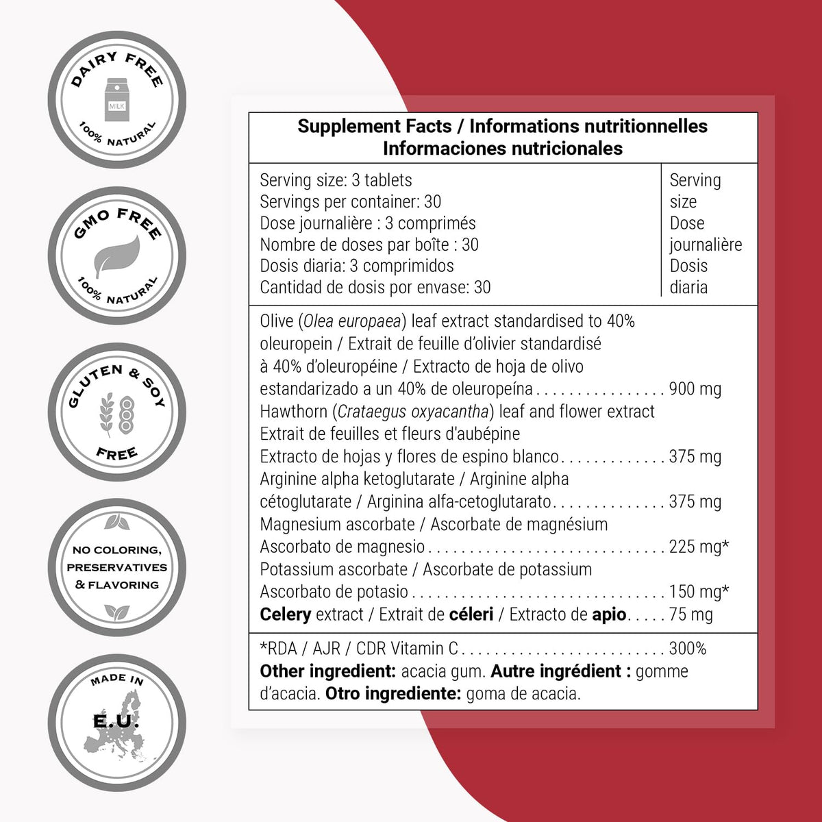 Supersmart Tensix Advanced Formula - 90 Tablets - image 4
