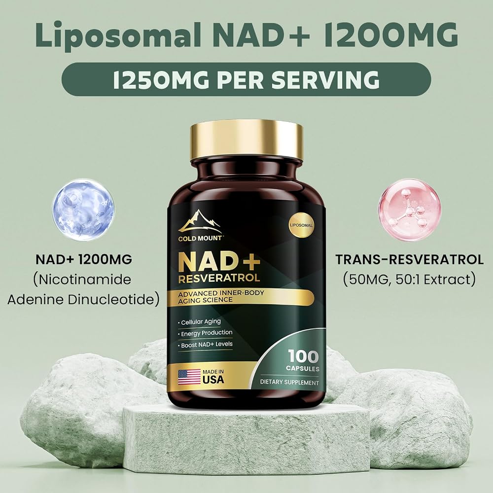 MEGNETA Liposomal NAD+ Supplement 1200 mg - 100 Softgels - image 2