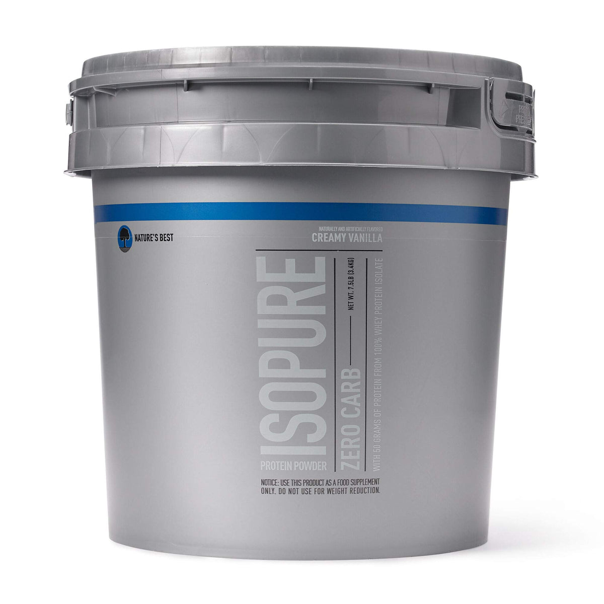 Nature's Best Isopure Zero Carb Whey Protein Creamy Vanilla - 7.5 lb