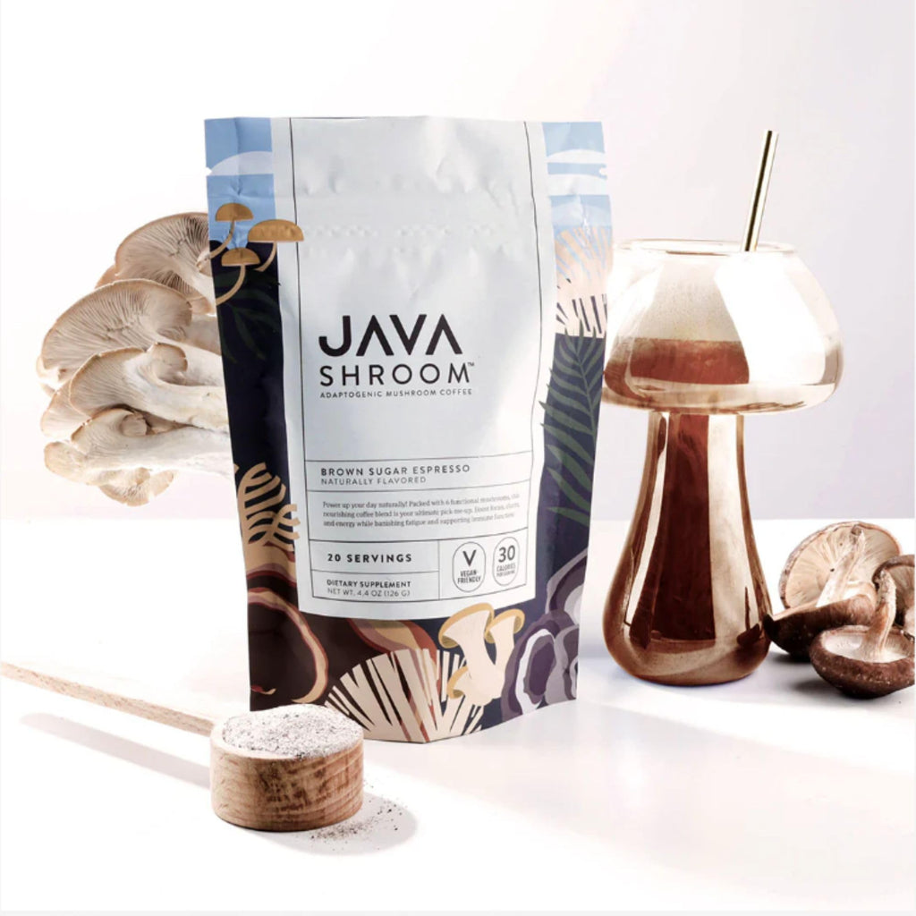 InnoSupps Java Shroom Adaptogenic Mushroom Coffee Powder - 20 Servings