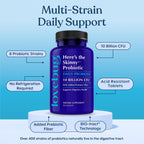 LOVEBUG Here's The Skinny Probiotics 10 Billion CFU - 60 Tablets - image 4