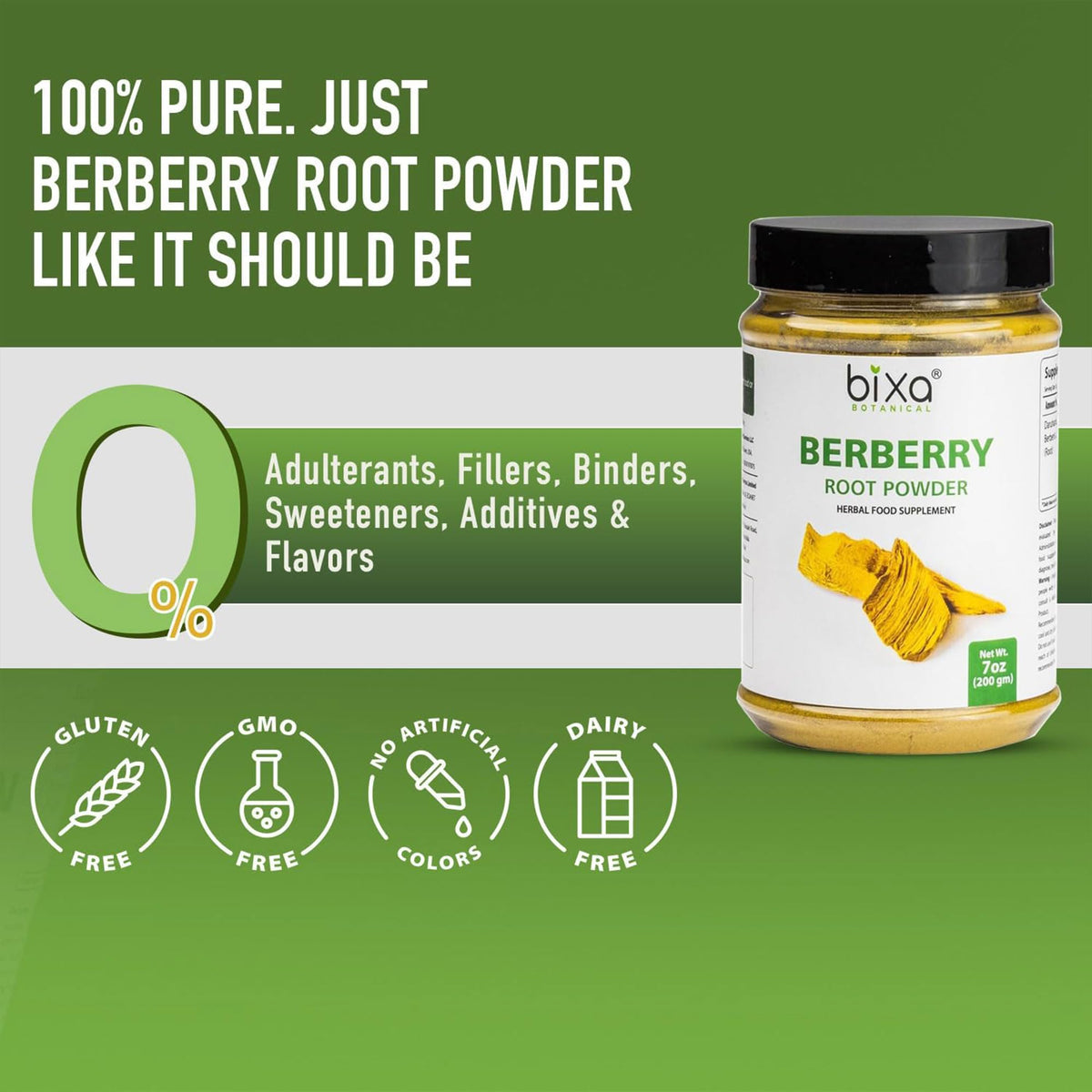 bixa BOTANICAL Berberry Root Powder - 7 Oz - image 4