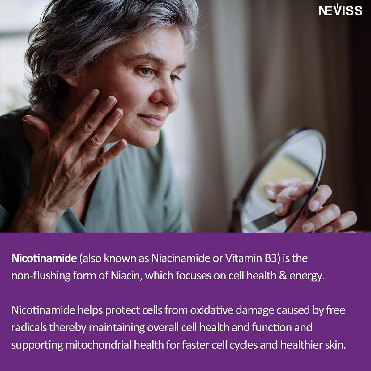 NEVISS Nicotinamide 500mg Gummies