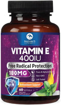 Nature's Peak Vitamin E 180 mg (400 IU) Softgels - E Vitamin DL-Alpha