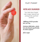 Flat Tummy Keto ACV Gummies with BHB Salts - 60 Count - image 3