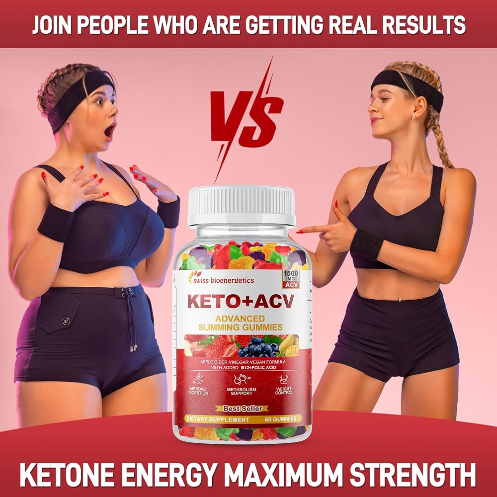 swiss bioenergetics Keto Apple Cider Vinegar Gummies