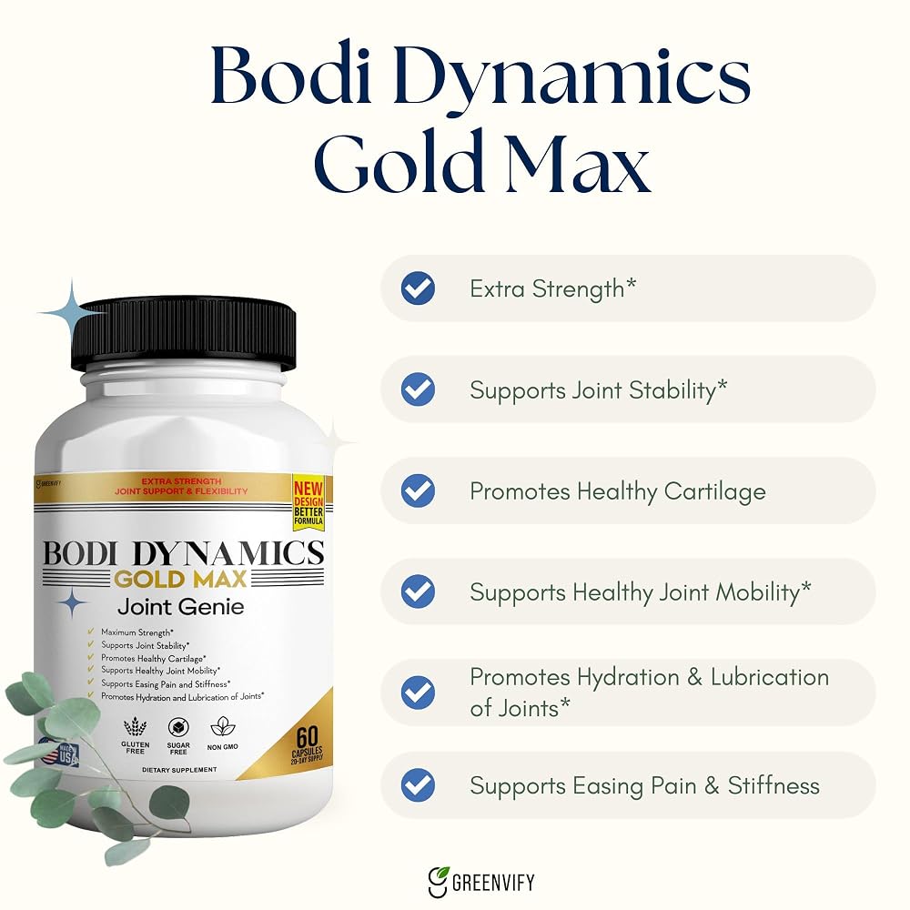 GREENVIFY Bodi Dynamics Gold Max Joint Genie