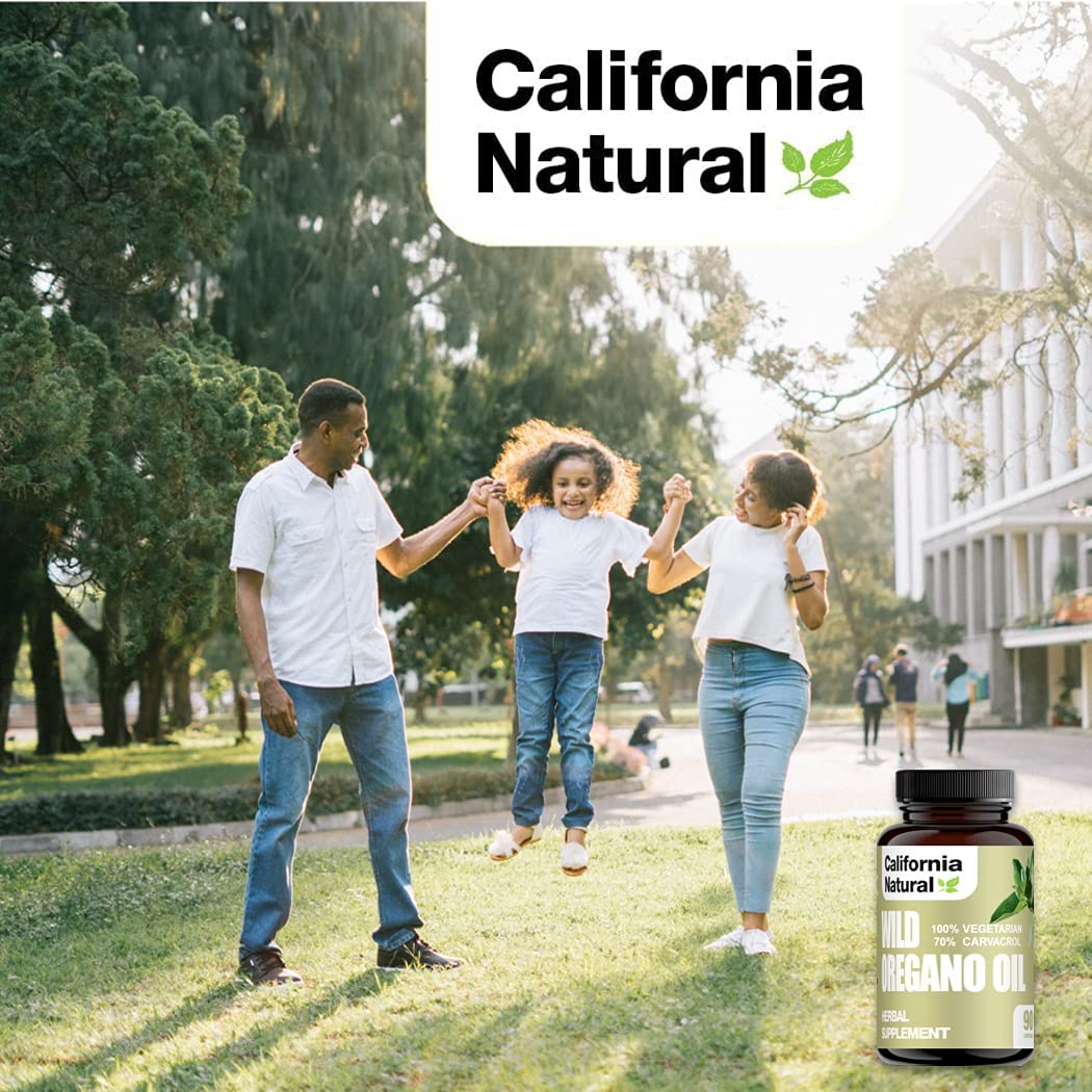 California Natural Wild Oregano Oil Vegetarian Capsules - 90 Count - image 4
