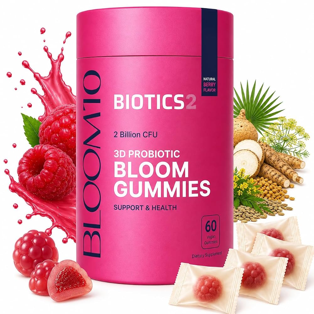 Biotics2 Bloom10 Breast Gummies for Women Bust Support & Health MAX