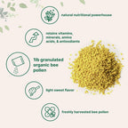 Micro Ingredients Organic Bee Pollen Granules - 1 lb - image 4