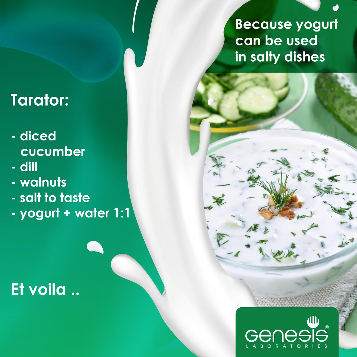 Genesis LABORATORIES Bulgarian Yogurt Starter Culture - 10 Sachets - image 7