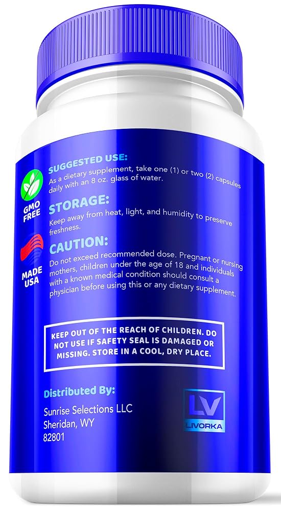 LIVORKA Renew Metabolic Regeneration Formula - 300 Capsules - image 2