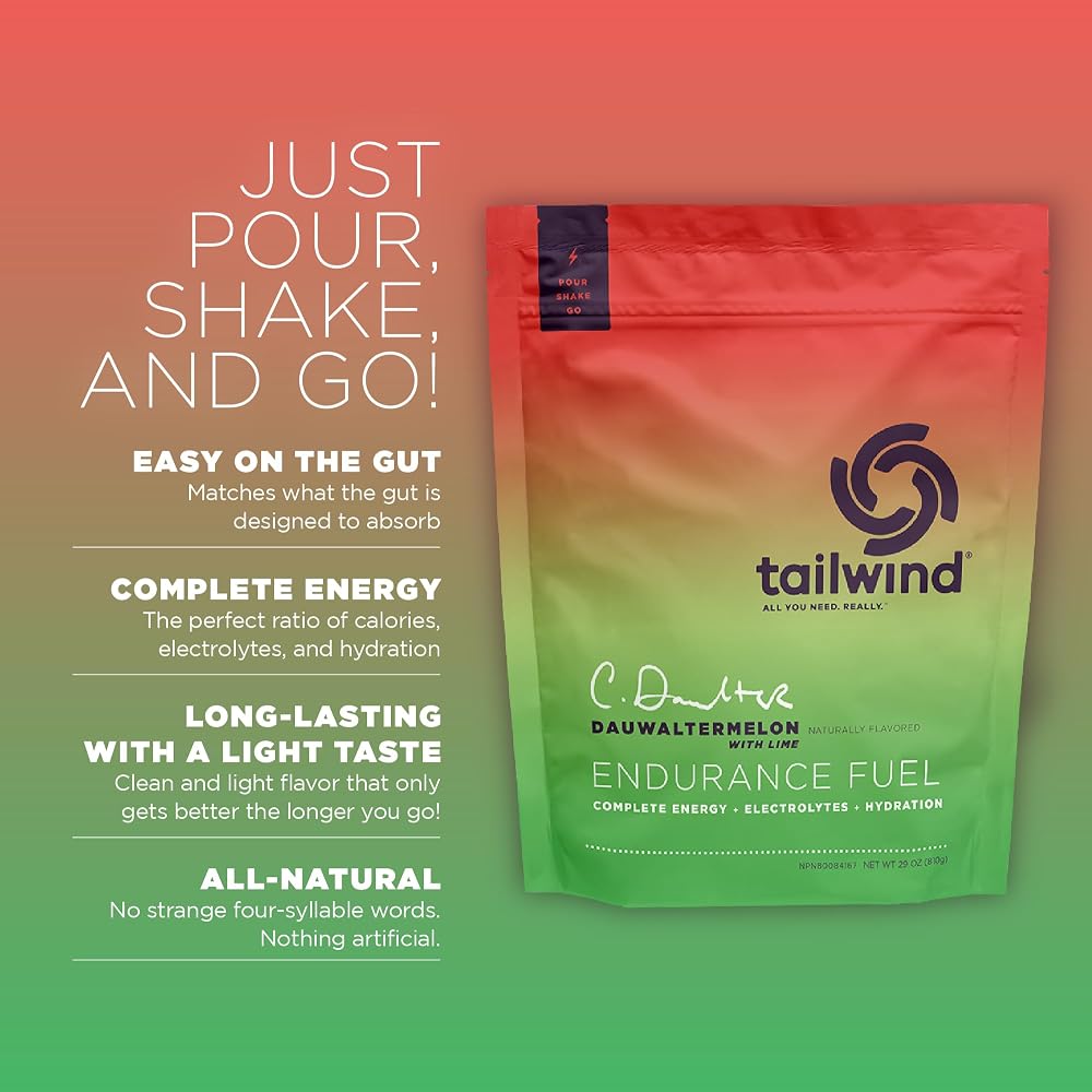 Tailwind Nutrition Endurance Fuel Drink Mix with Electrolytes
