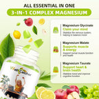 Wellcatcher Triple Magnesium Complex Gummies for Sleep - 60 Count - image 5