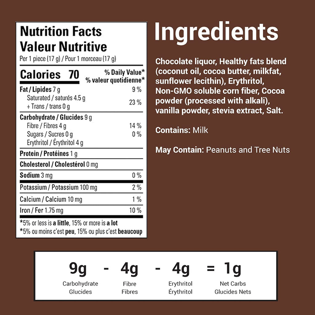 No Sugar Company Keto Cups Fudge Brownie - 60 Count - image 5