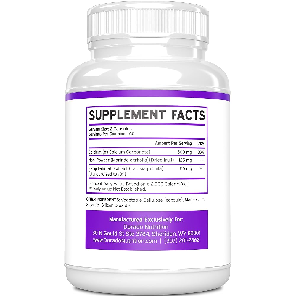 Dorado Nutrition Yoni Balance Vaginal Tightening Support - 120 Capsules - image 2
