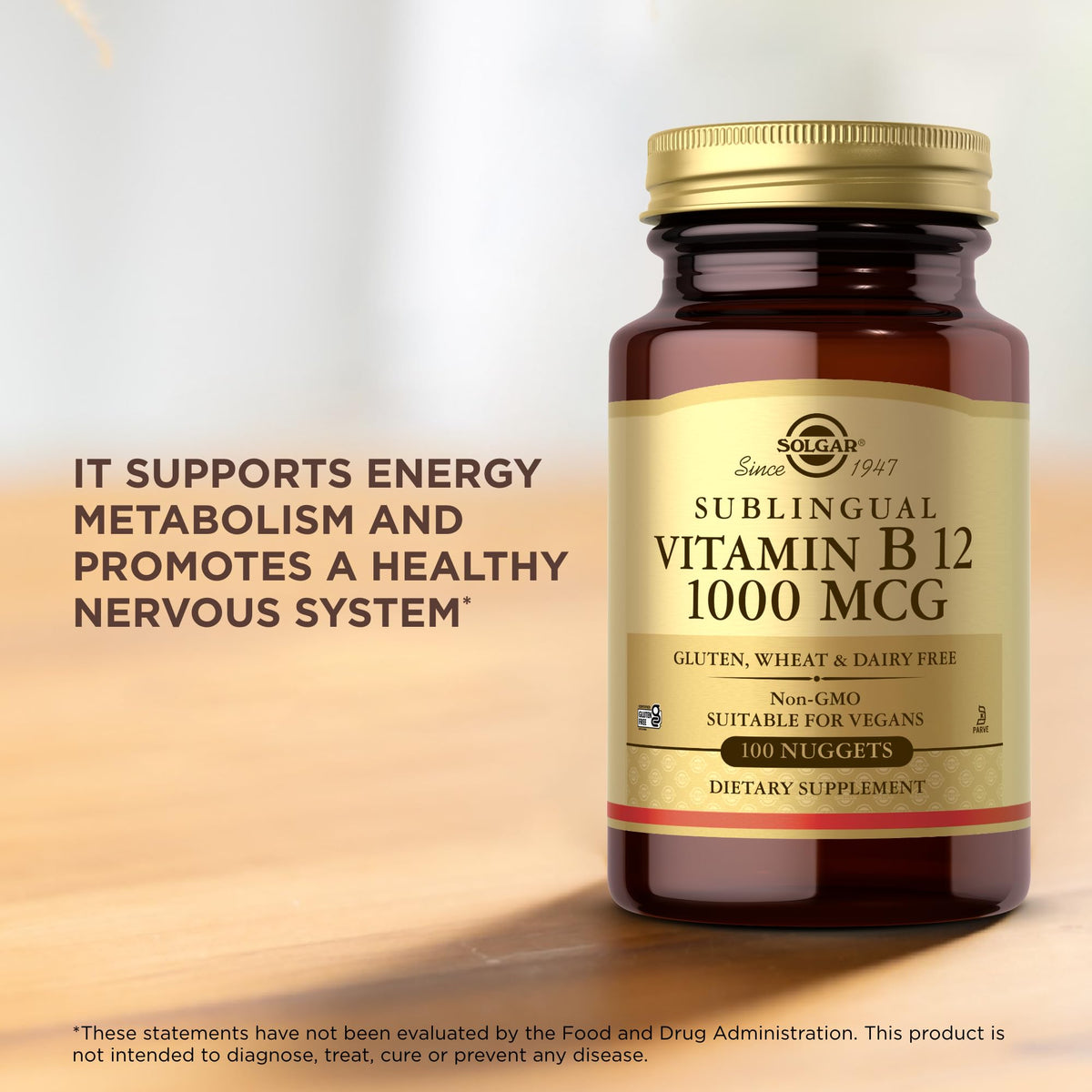 Solgar Sublingual Vitamin B12 1000 mcg - 500 Nuggets - image 5